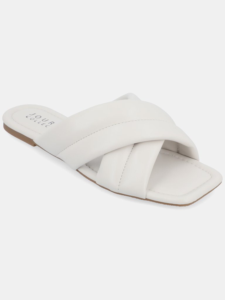 Women's Tru Comfort Foam Divyah Sandals - Off White