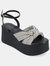 Women's Tru Comfort Foam Lailee Sandals - Black/White