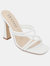 Women's Tru Comfort Foam Louisse Pumps Sandal - White