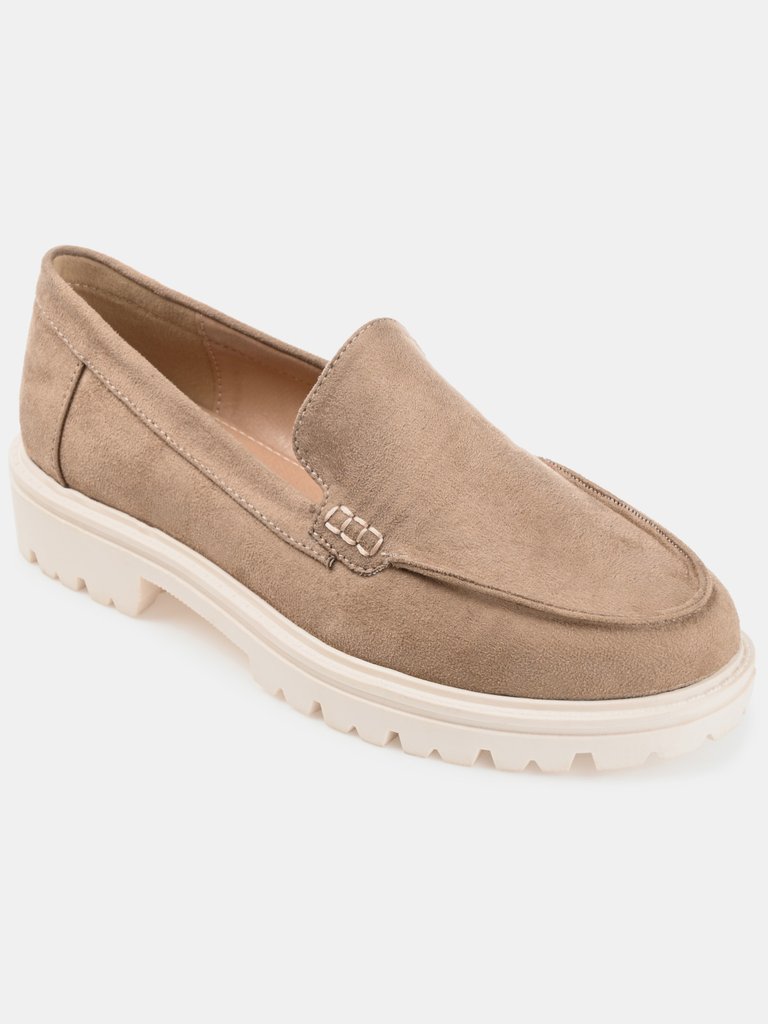 Women's Tru Comfort Foam Narrow Width Erika Flat - Taupe