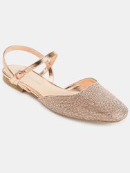 Women's Tru Comfort Foam Narrow Width Nysha Flat - Bronze