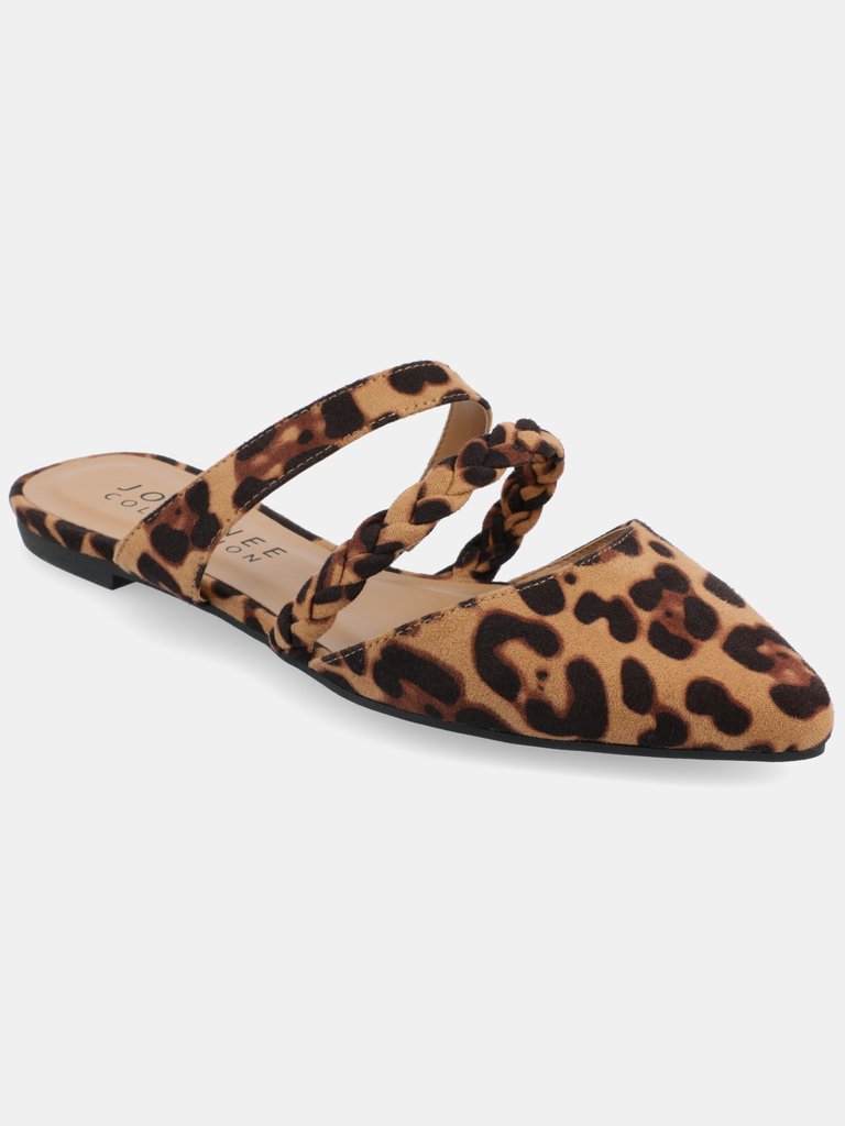 Women's Tru Comfort Foam Narrow Width Olivea Mule - Leopard