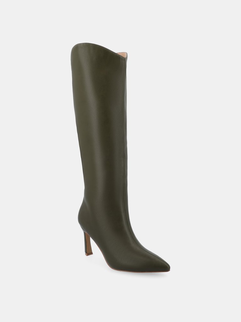 Women's Tru Comfort Foam Rehela Wide Width Wide Calf Boots - Olive