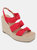 Women's Tru Comfort Foam Santorynn Sandals - Red