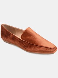 Women's Tru Comfort Foam Silas Flat  - Brown