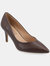 Women's Tru Comfort Foam Skin Tone Shades Gabriella Pumps - Mahogany