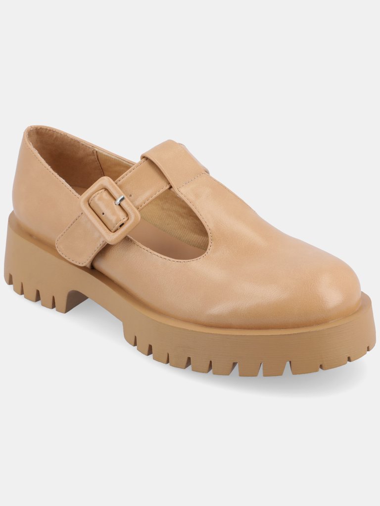 Women's Tru Comfort Foam Suvi Flats - Tan