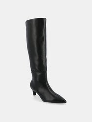 Women's Tru Comfort Foam Tullip Wide Width Extra Wide Calf Boots - Black