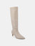 Women's Tru Comfort Foam Tullip Wide Width Wide Calf Boots - Taupe