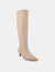 Women's Tru Comfort Foam Tullip Wide Width Wide Calf Boots - Blush
