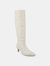 Women's Tru Comfort Foam Tullip Wide Width Wide Calf Boots - Bone