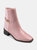 Women's Tru Comfort Foam Wide Width Aubrie Bootie - Rose