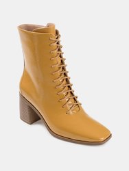 Women's Tru Comfort Foam Wide Width Covva Bootie - Mustard