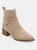 Women's Tru Comfort Foam Wide Width Estelle Booties - Beige