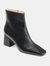 Women's Tru Comfort Foam Wide Width Haylinn Leather Booties - Black
