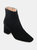 Women's Tru Comfort Foam Wide Width Hazara Bootie - Black