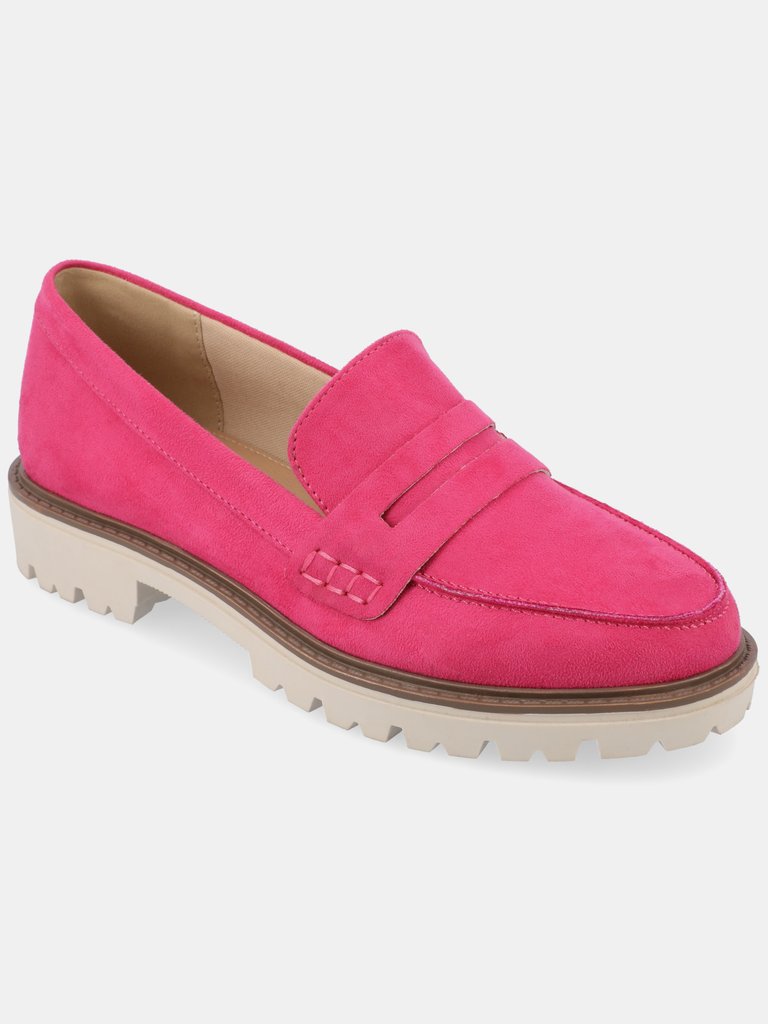 Women's Tru Comfort Foam Wide Width Kenly Flats - Pink