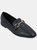 Women's Tru Comfort Foam Wide Width Mizza Flats - Black