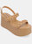 Women's Tru Comfort Foam Zannah Sandals - Tan