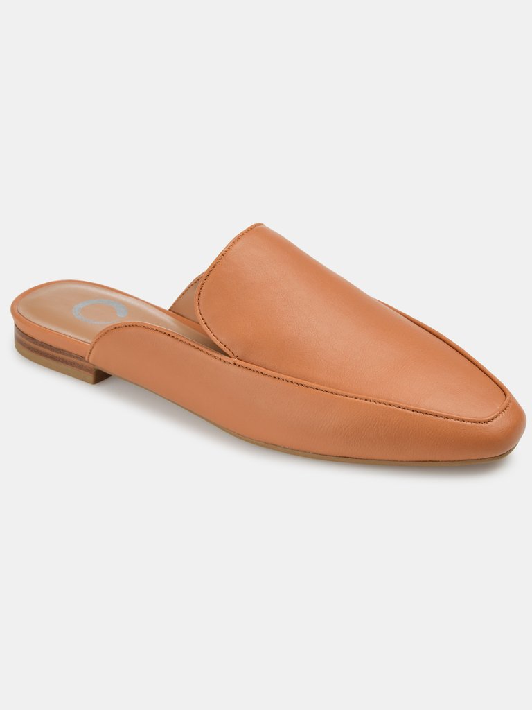 Women's Wide Width Akza Mule - Cognac