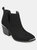 Women's Wide Width Issla Bootie - Black