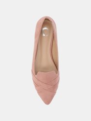 Women's Wide Width Mindee Flat - Blush