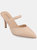 Women's Yvon SuperNatural Shades Tru Comfort Foam Narrow Width Pointed Toe Mule Pumps - Vanilla