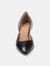 Journee Signature Women's Genuine Leather Jillian Pump