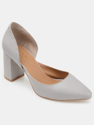 Journee Signature Journee Signature Women's Genuine Leather Jillian Pump product