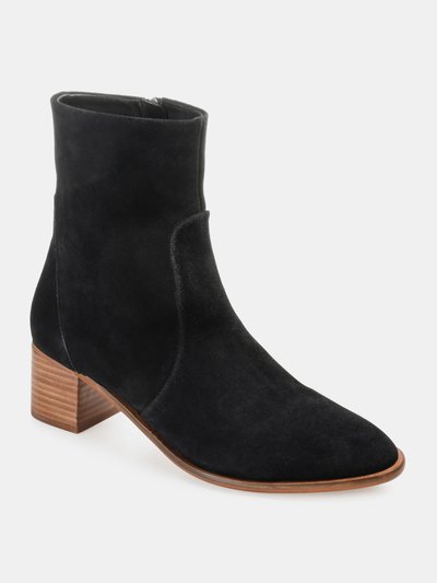 Journee Signature Journee Signature Women's Genuine Leather Tru Comfort Foam Airly Bootie product