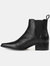 Journee Signature Women's Genuine Leather Tru Comfort Foam Brooklee Bootie