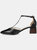 Journee Signature Women's Genuine Leather Tru Comfort Foam Cameela Pump