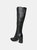 Journee Signature Women's Genuine Leather Tru Comfort Foam Laila Boot