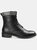 Journee Signature Women's Genuine Leather Tru Comfort Foam Natara Bootie