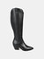 Journee Signature Women's Genuine Leather Tru Comfort Foam Pryse Boot