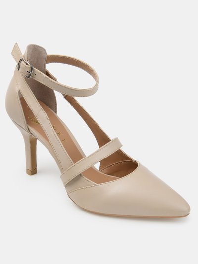 Journee Signature Journee Signature Women's Genuine Leather Vallerie Pump product