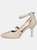 Journee Signature Women's Genuine Leather Vallerie Pump