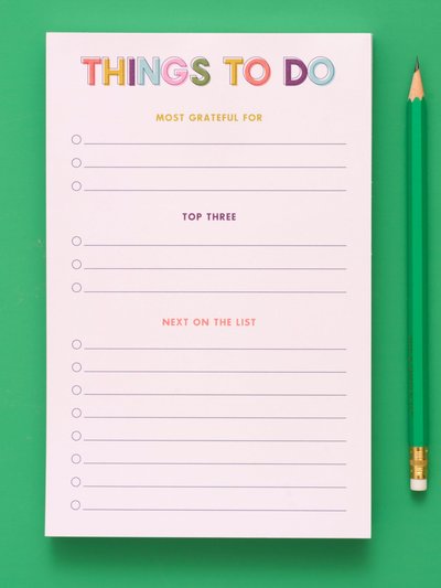 Joy Creative Shop Gratitude To Do List Notepad product