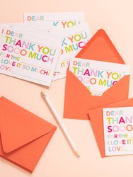 Kid's Fill In Thank You Notes