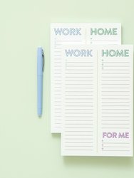 Work Home Notepad