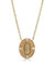 Marie Pendant Necklace - Gold/Nude