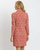 Anna Dress In Garden Lattice Paprika