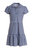 Giselle Gingham Dress In Navy - Navy