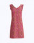 Lulu Dress In Paisley Medallion Hot Pink