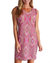 Lulu Dress In Paisley Medallion Hot Pink - Paisley Medallion Hot Pink