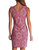 Lulu Dress In Paisley Medallion Hot Pink