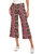 Trixie Cropped Pant In Ikat Jungle Multi - Ikat Jungle Multi