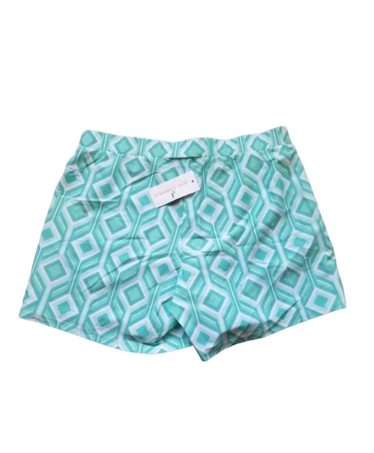 Women's Ariel Shorts In Trellis Trio Seamist