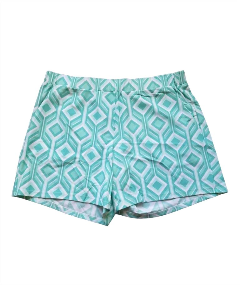 Women's Ariel Shorts In Trellis Trio Seamist - Trellis Trio Seamist