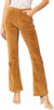 Bootcut Corduroy Pants In Camel - Camel